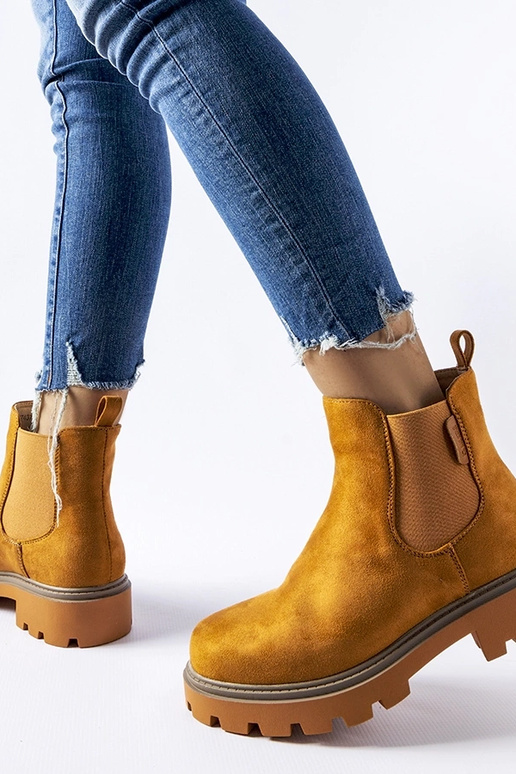 Pruunid soojustusega poolsaapad Big...