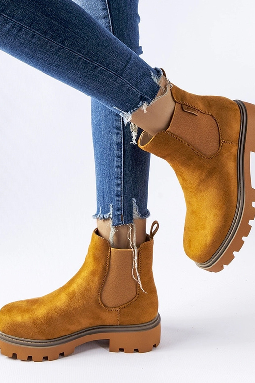 Pruunid soojustusega poolsaapad Big...