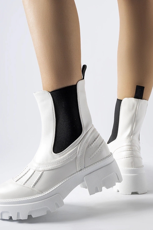 Valged massiivsed talve töökingad,...