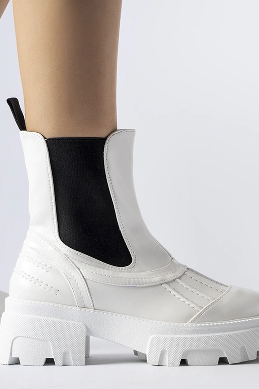 Valged massiivsed talve töökingad,...