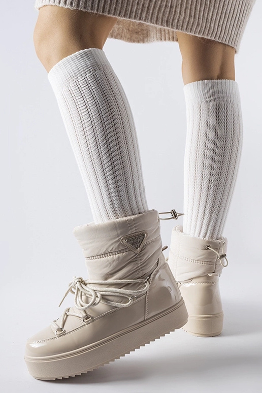 Beeži soojustusega lumesaapad...