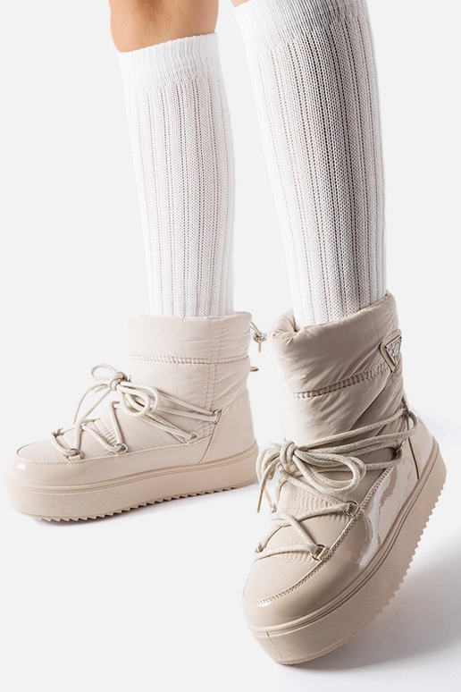 Beeži soojustusega lumesaapad...