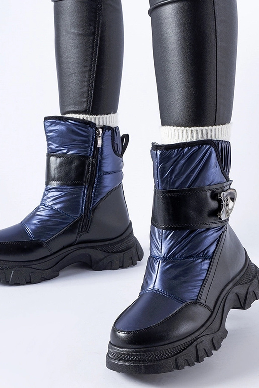 Tumesinised lumepüksid massiivse... Tumesinised lumepüksid massiivse...