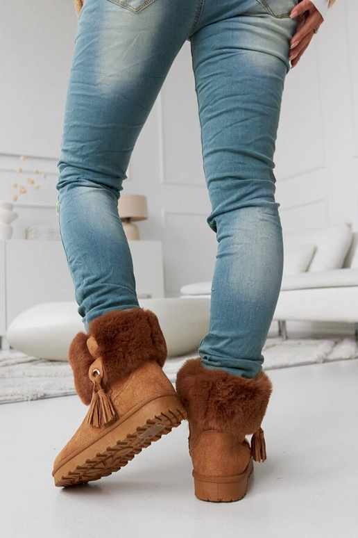 Pruunid karvase voodriga Geradino...