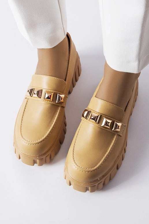 Frisco beežid platvormloaferid