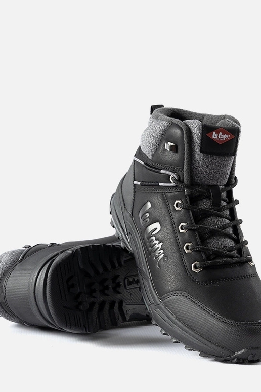 Musta värvi soojustusega meeste...