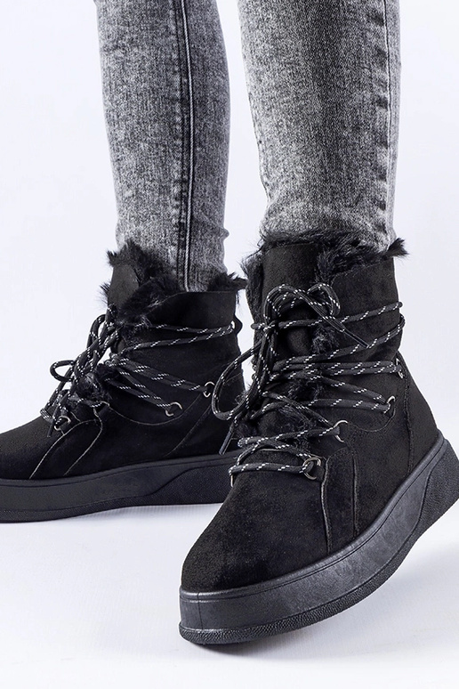 Mustad Rancourt platvormiga lumesaapad