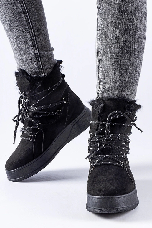 Mustad Rancourt platvormiga lumesaapad