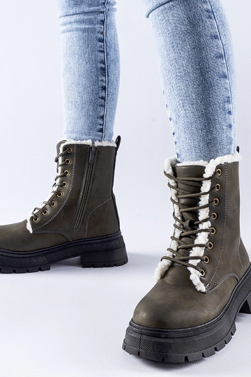 Rohelised sooja voodriga...