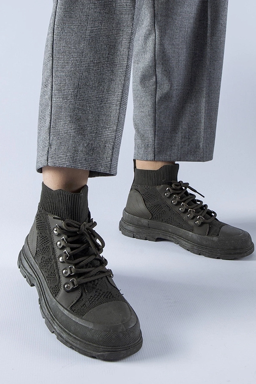 Rohelised kõrgest kangast tossud Casalma