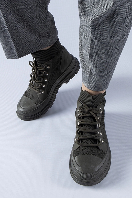 Rohelised kõrgest kangast tossud Casalma