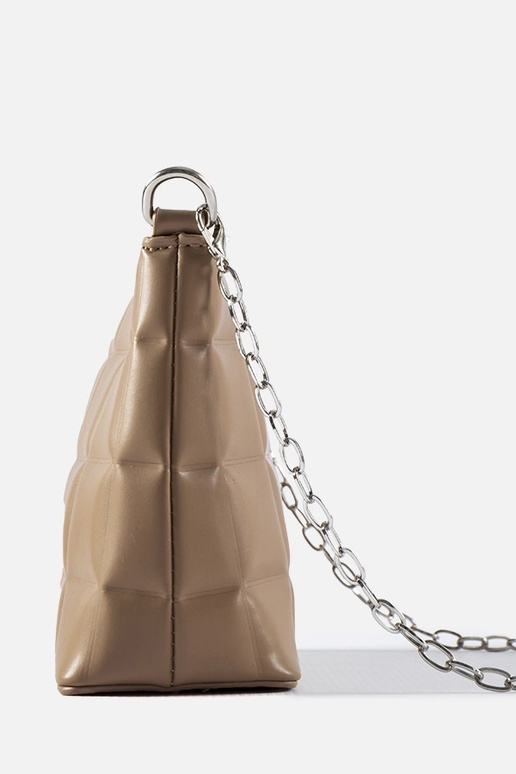 Beež tepitud kott ketiga Laas