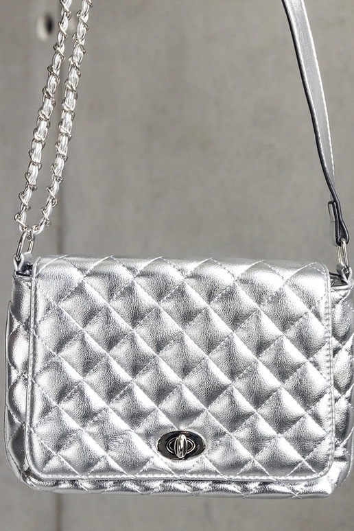 Hõbedane tepitud Quartilla käekott