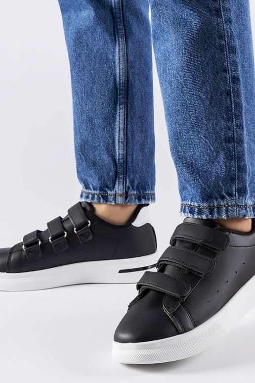 Mustad Velcro tossud Paré - valge tald Mustad Velcro tossud Paré - valge tald