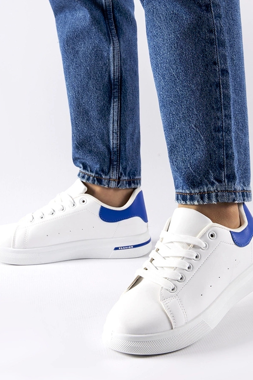 Valged ja tumesinised Lelandi tossud Valged ja tumesinised Lelandi tossud