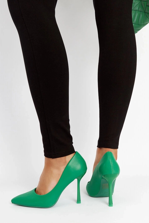 Rodney rohelised kõrge kontsaga pumbad