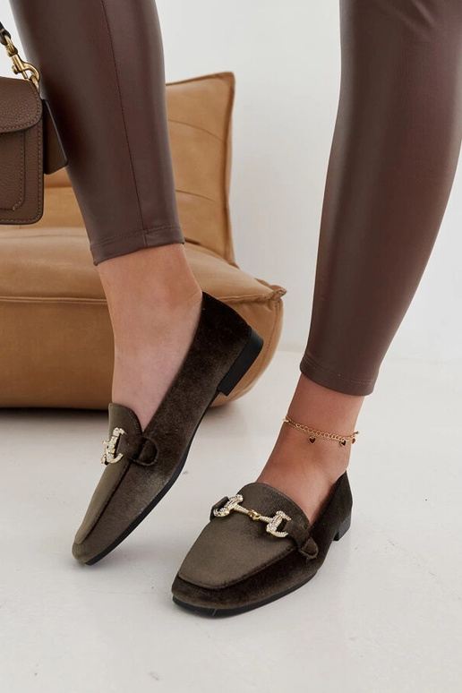 Fabrizia rohelised veluurt mokasiinid...