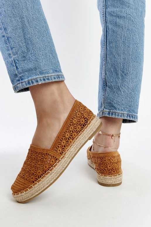 Samra pruunist pitsist espadrillid...