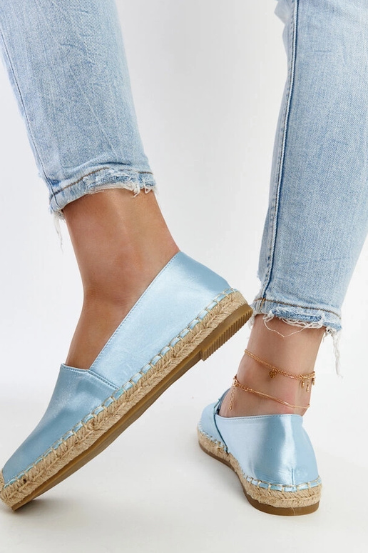 Caithlin Sky Blue Glitter Platform...