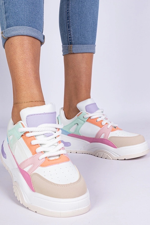 Mitmevärvilised Nivi platvormiga tossud