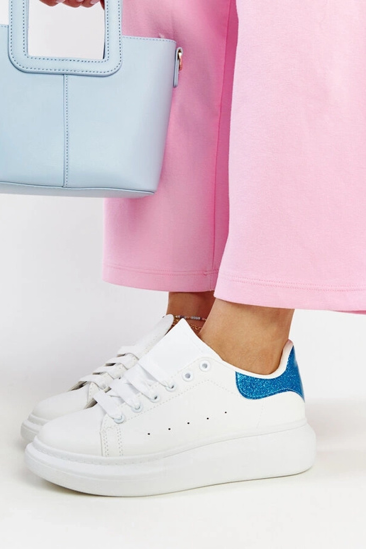 Valged öko-nahast tossud Fatimah