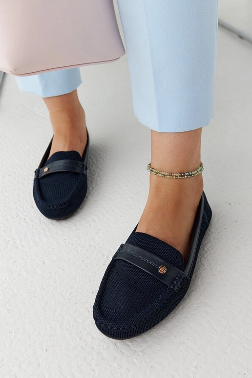 Meresinine kangas mokassiinid Fombio