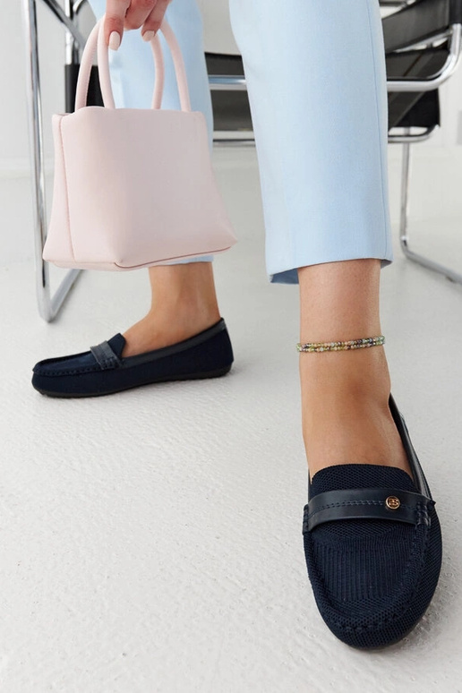 Meresinine kangas mokassiinid Fombio