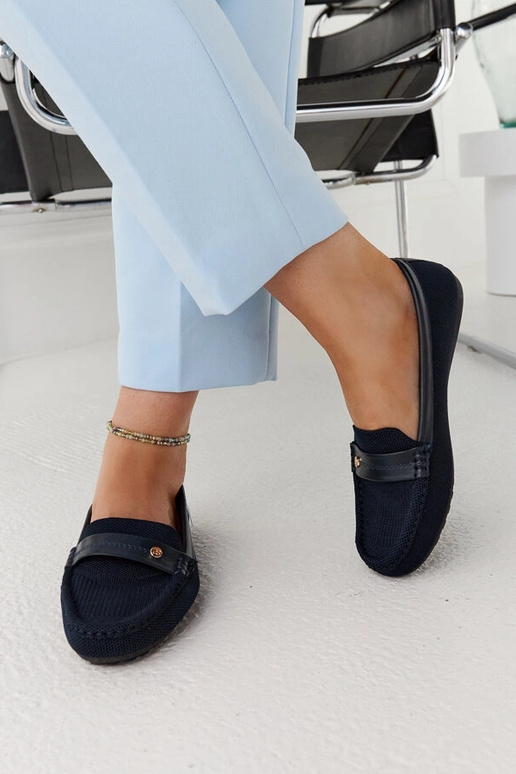 Meresinine kangas mokassiinid Fombio