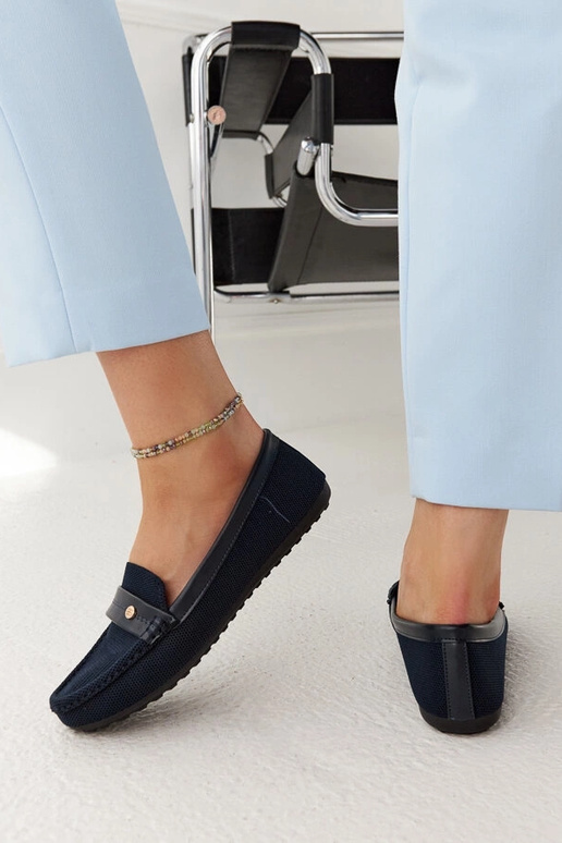 Meresinine kangas mokassiinid Fombio