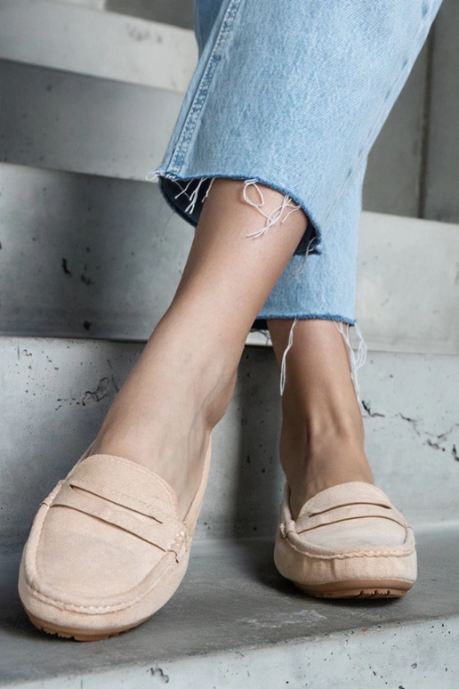 Beežid mokasiinid kunstnubrist...