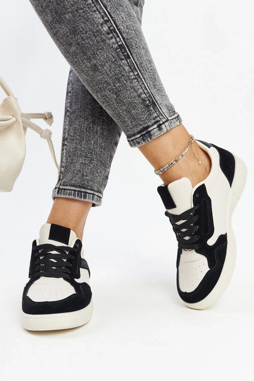 Juwani mustad ja valged sädelevad tossud Juwani mustad ja valged sädelevad tossud