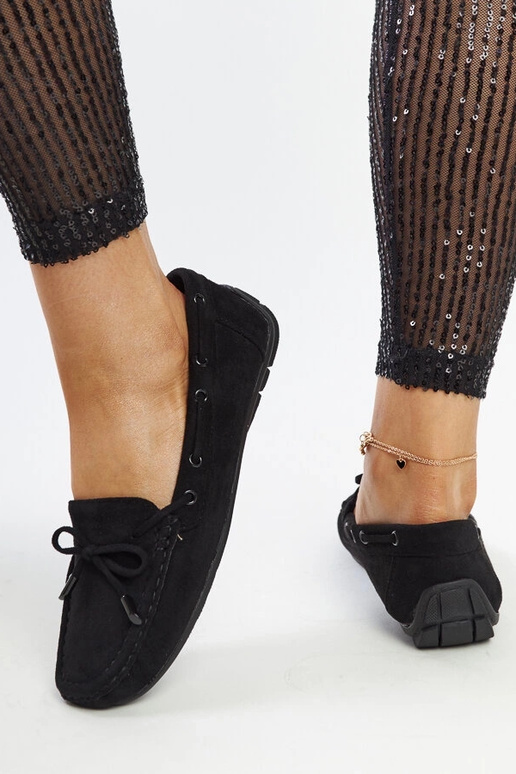 Mustad pätsipüksid kaarega Hayam