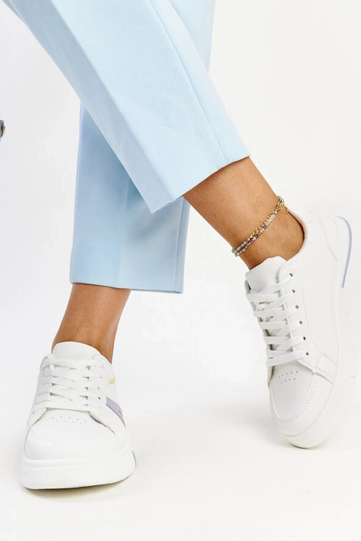 Valged Zorica värviga tossud Valged Zorica värviga tossud