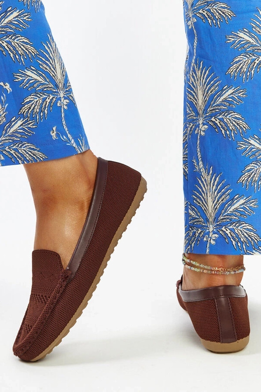 Pruunid Fiammetta kangast pätsid