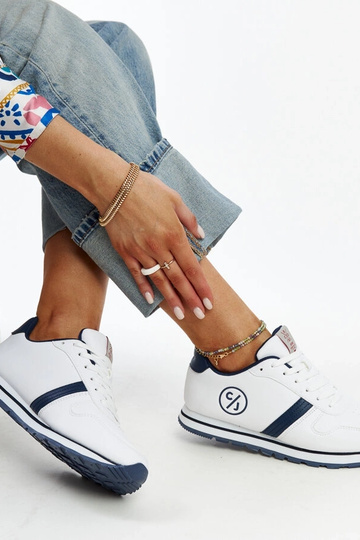 CROSS JEANS valged ja tumesinised naiste tossud 2