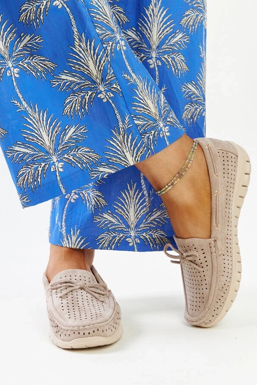 Pruunid mokasiinid nahast sisetallaga...