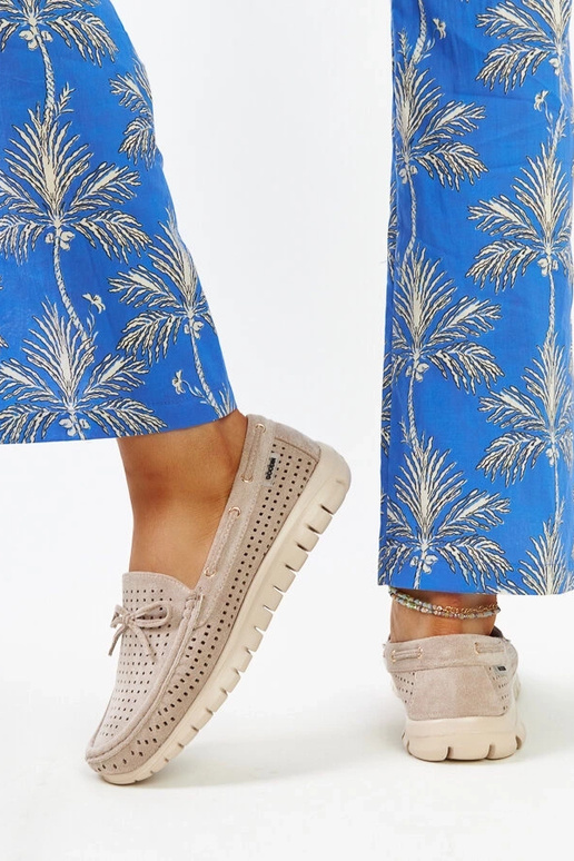 Pruunid mokasiinid nahast sisetallaga...