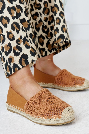 Pruunid Kalba tikandid espadrillid 2