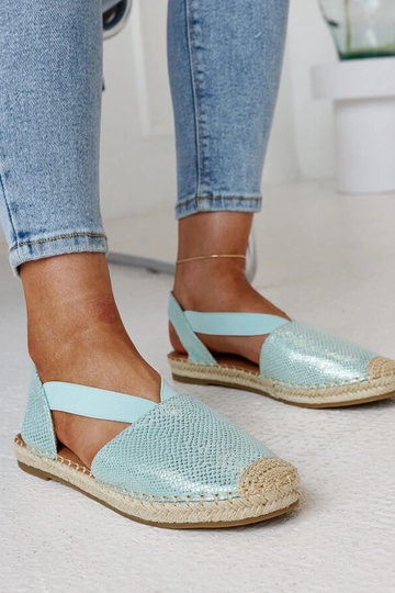 Tharni helerohelised Slingback espadrillid 2