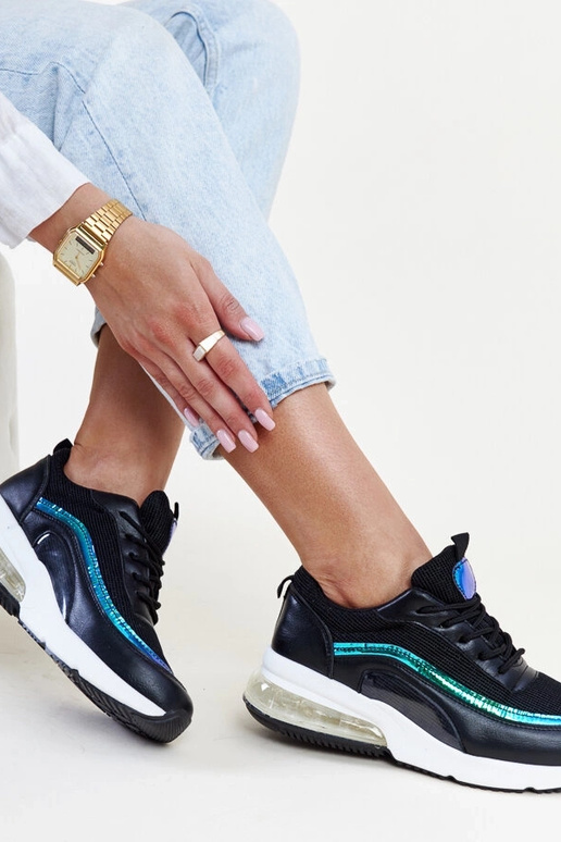 Mustad tossud Jelka hologrammiga Mustad tossud Jelka hologrammiga