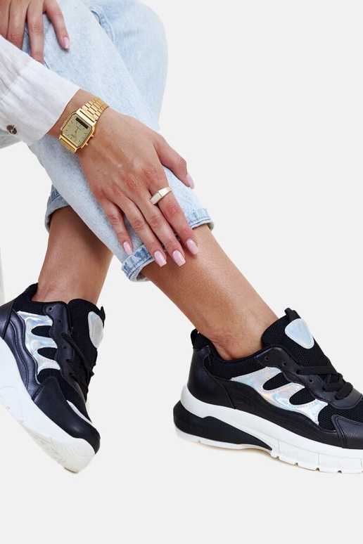 Mustad paksu tallaga tossud Matea Mustad paksu tallaga tossud Matea