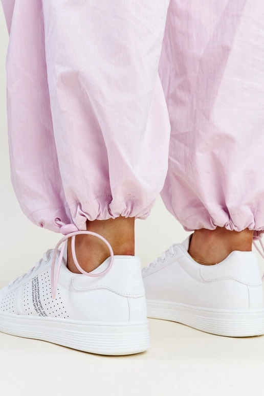 Valged tossud, öko-nahast Berdine