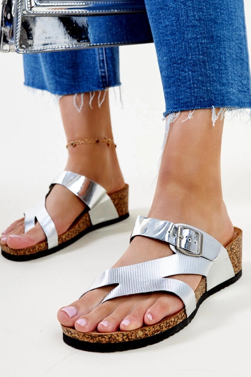 Hõbedased metallik Donata kiilu...