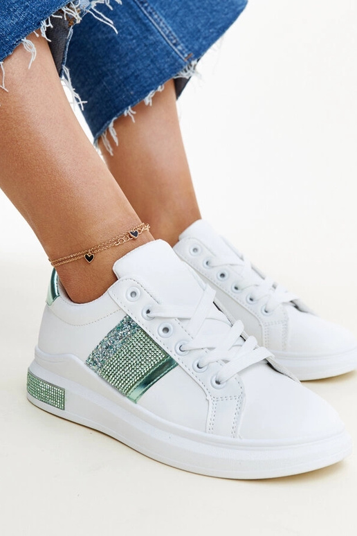 Valged ja rohelised tsirkoonidega... Valged ja rohelised tsirkoonidega...