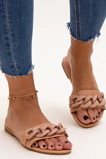 Pruunid plätud Matte Chain... 2