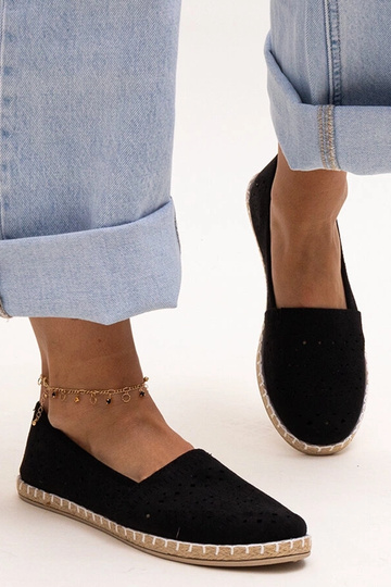 Mustad aukudega espadrillid... 2