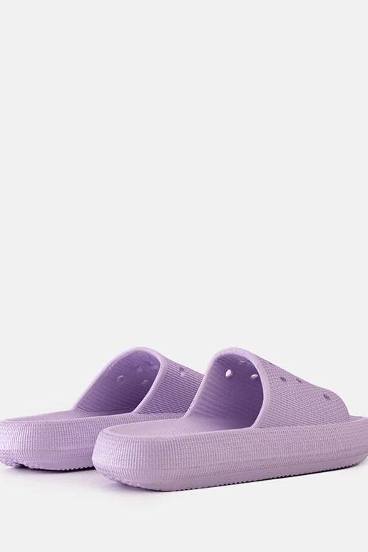 Adonay perforeeritud lillad slaidid