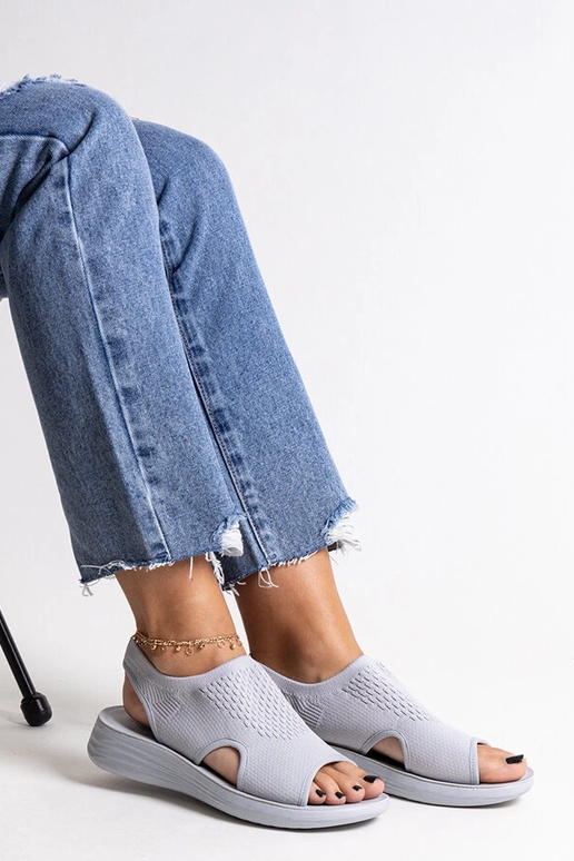 Hallid platvormsandaalid Rawia