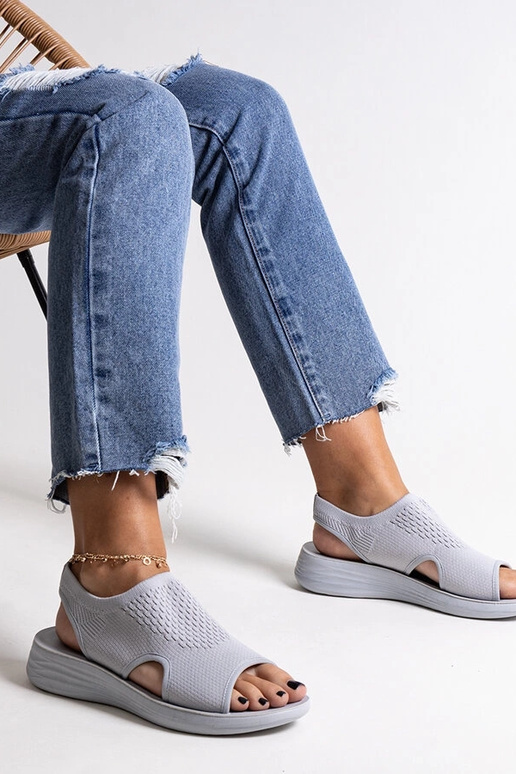 Hallid platvormsandaalid Rawia