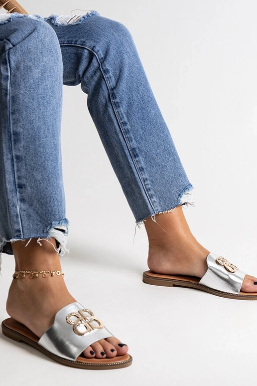 Hõbedased plätud, dekoratiivse...